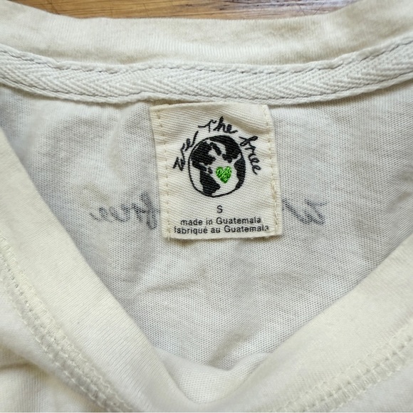 Free People we the free up to us doodle oversized tee S - Picture 8 of 10